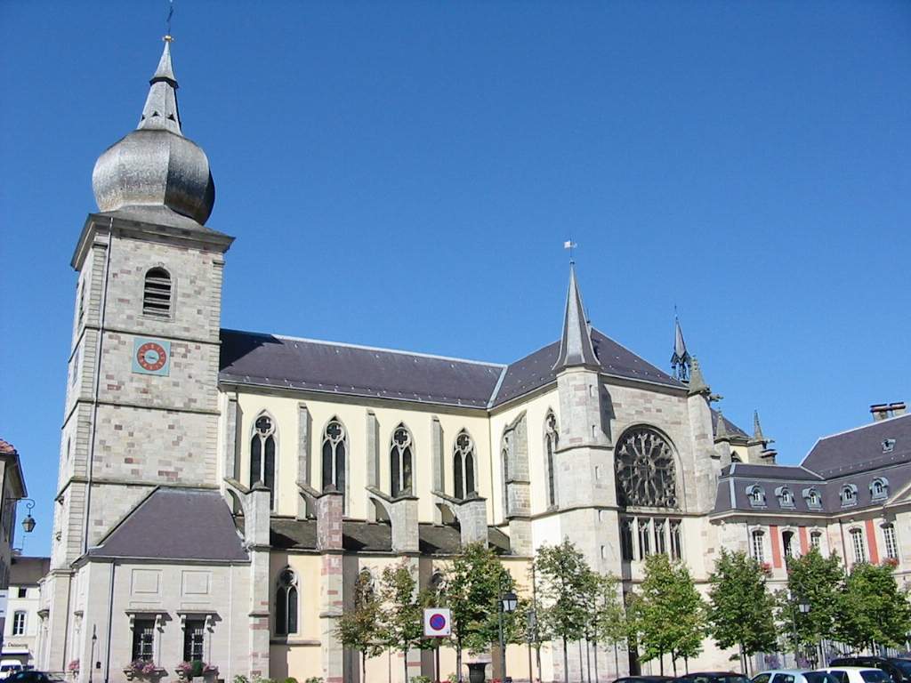 eglise abbatiale remiremont