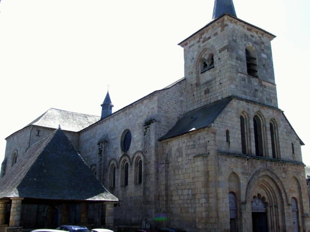 eglise abbatiale saint andre et saint leger meymac correze