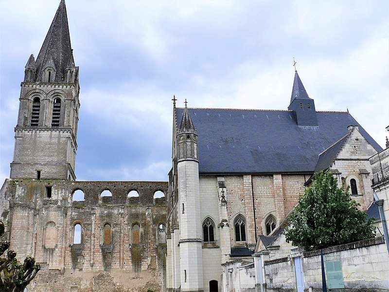 eglise abbatiale saint pierre saint paul beaulieu les loches