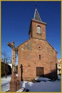 eglise annexe de kuttolsheim saint urbain wintzenheim