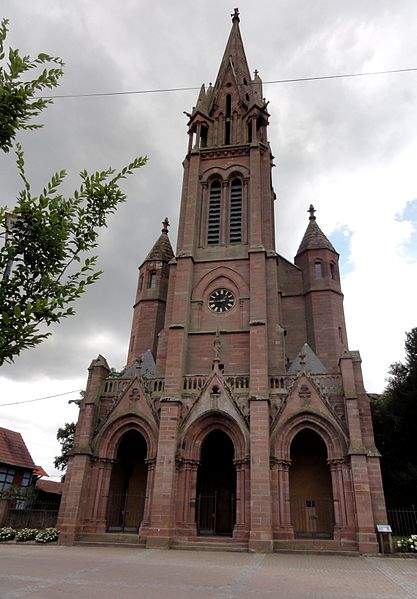 eglise annexe de woerth saint michel froeschwiller