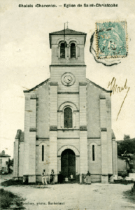 eglise chalais st christophe charente