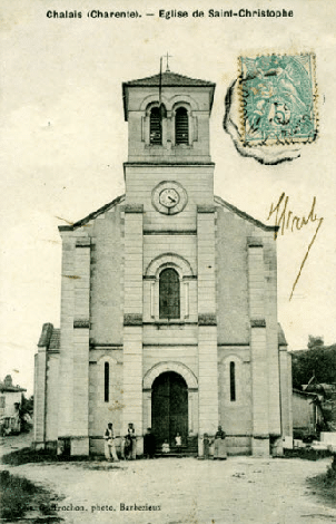 eglise chalais st christophe charente
