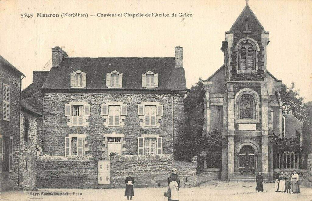 eglise chapelle de laction de graces mauron morbihan