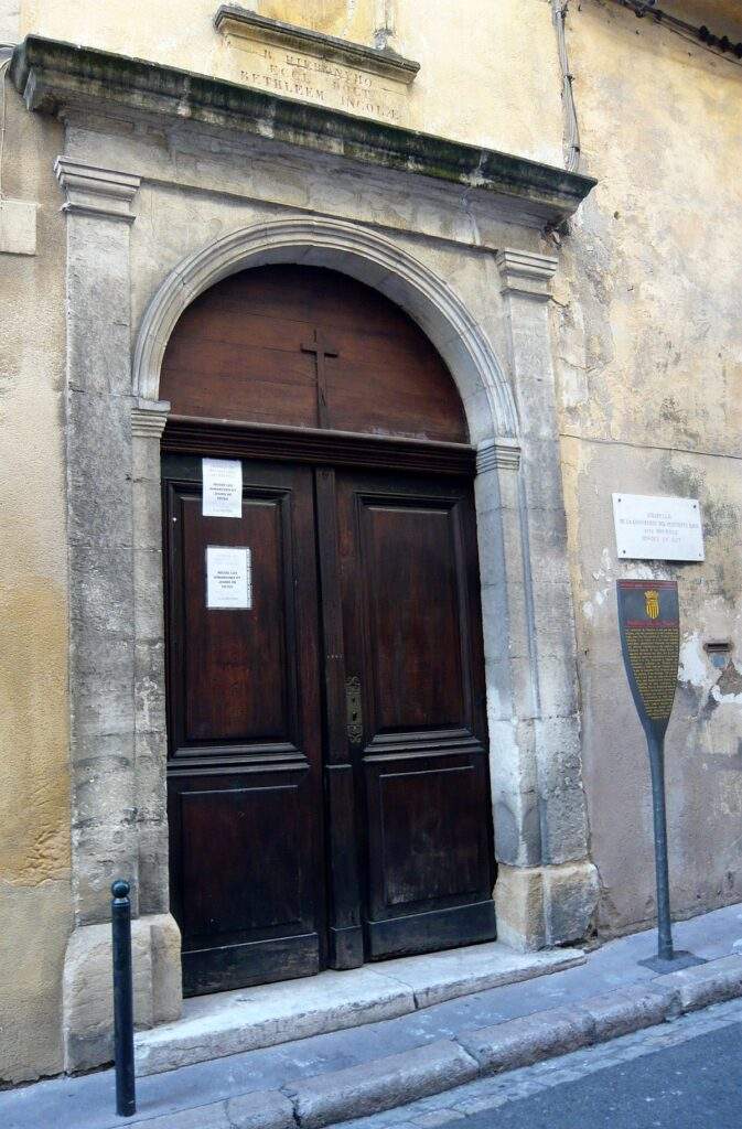 eglise chapelle des bourras aix en provence