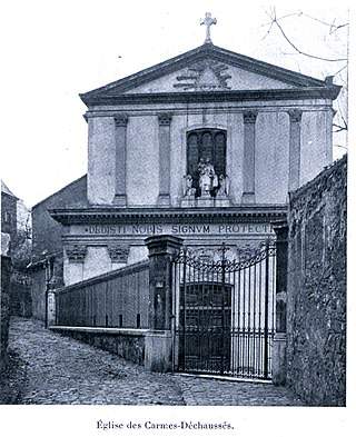 eglise chapelle des carmes freres carmes dechaux lyon