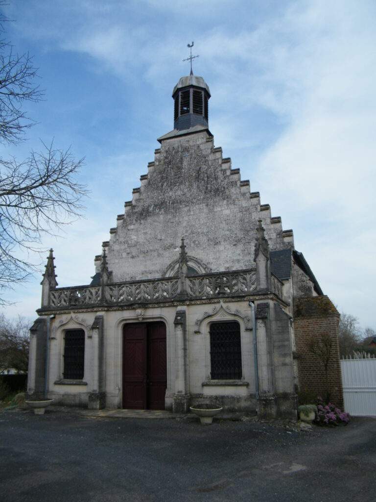 eglise chapelle notre dame de monflieres monflieres bellancourt