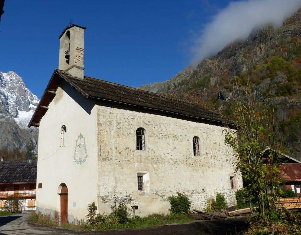 eglise chapelle sainte barbe vallouise pelvoux