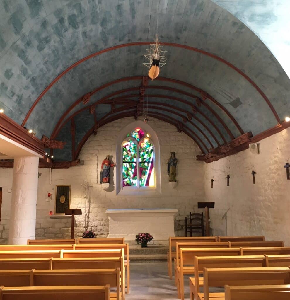 eglise chapelle ste marine combrit finistere