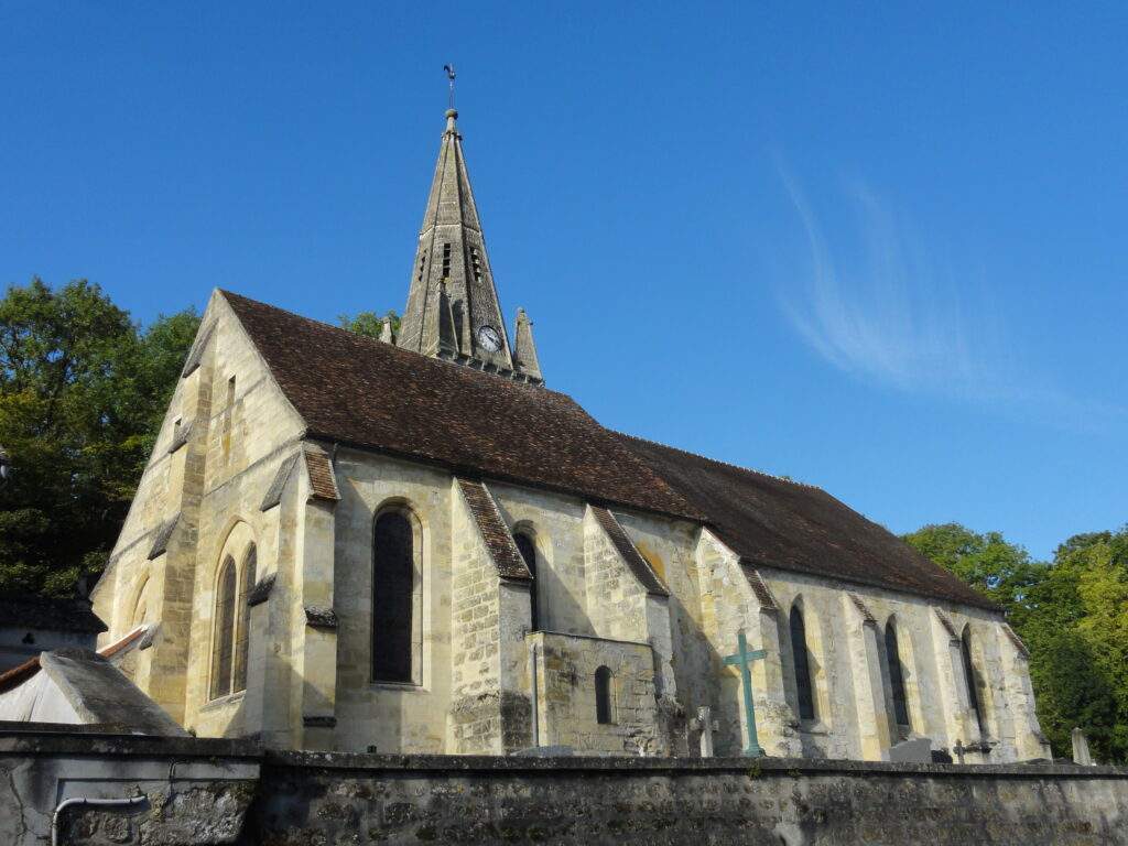eglise courcelles sur viosne st lucien courcelles sur viosne