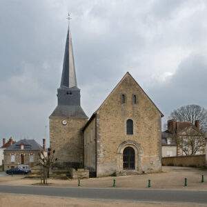 eglise courgenard st martin sarthe
