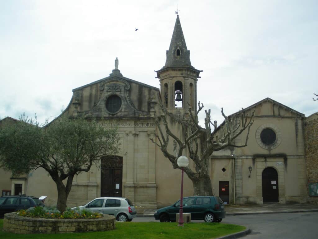 eglise daubignan saint victor vaucluse