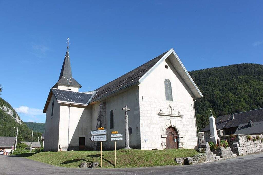 eglise de aillon le jeune savoie