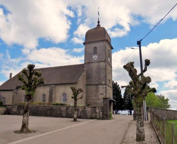 eglise de andelot en montagne jura