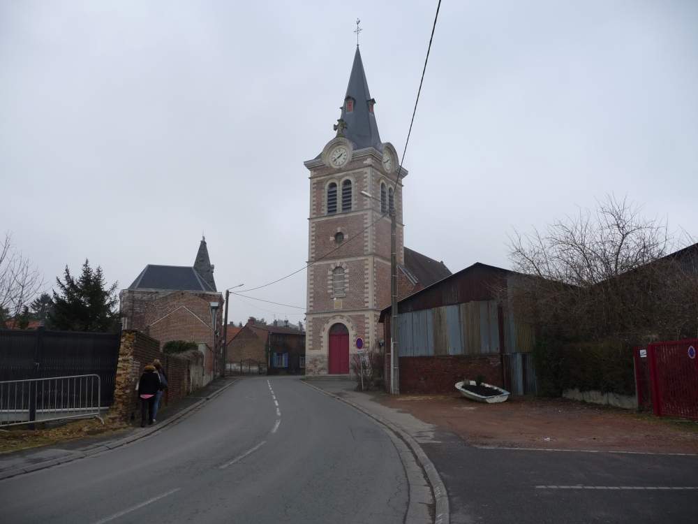 eglise de aubigny au bac nord