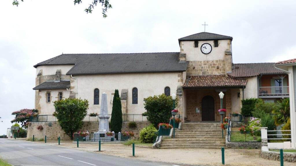 eglise de begaar landes