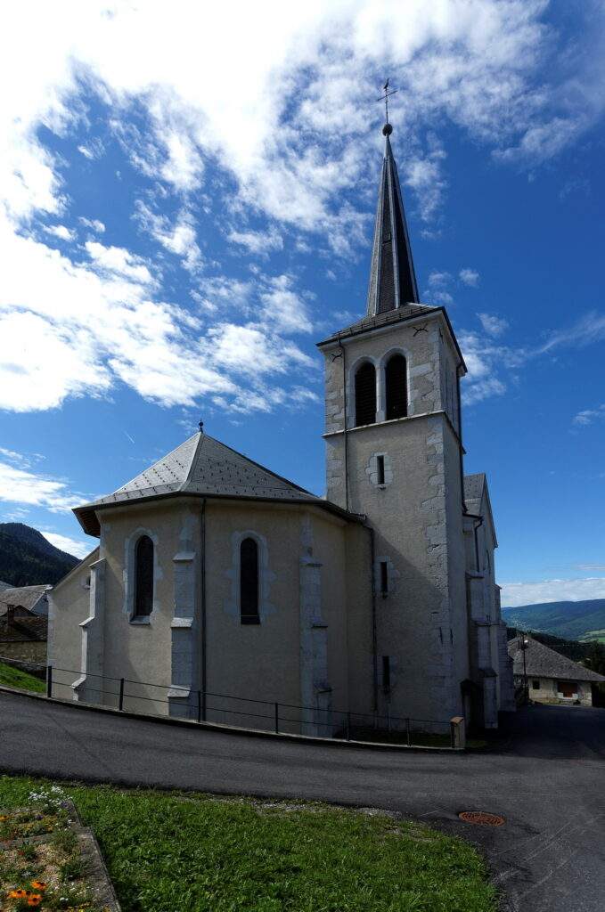 eglise de bellecombe en bauges savoie