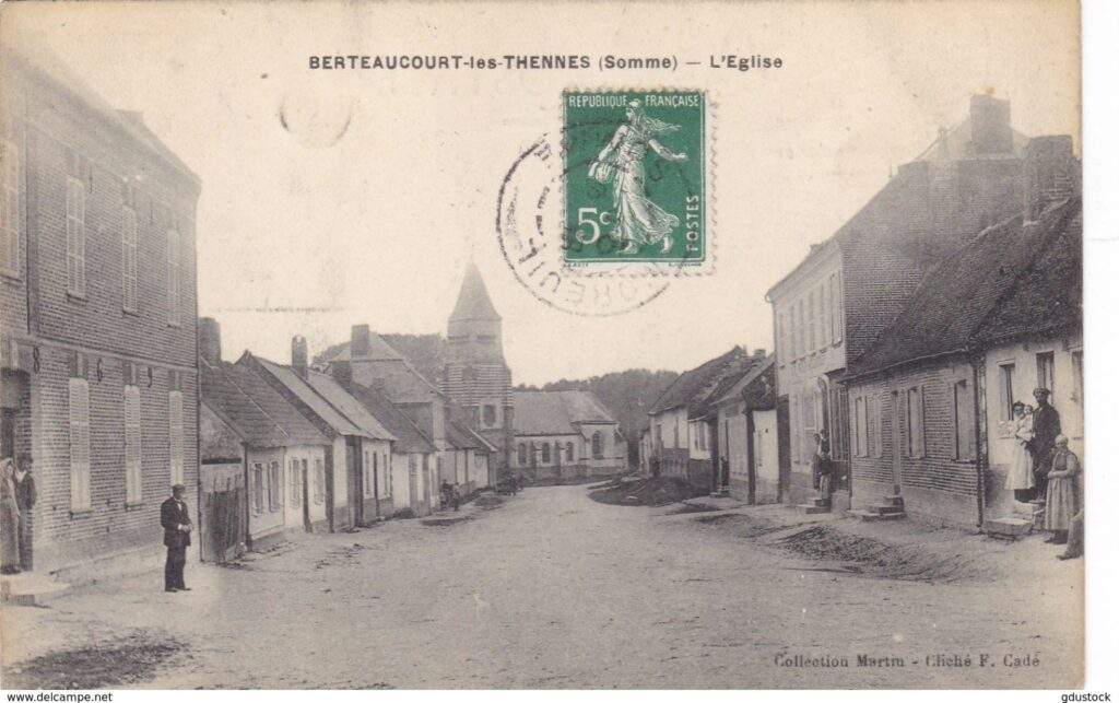 eglise de berteaucourt les thennes somme