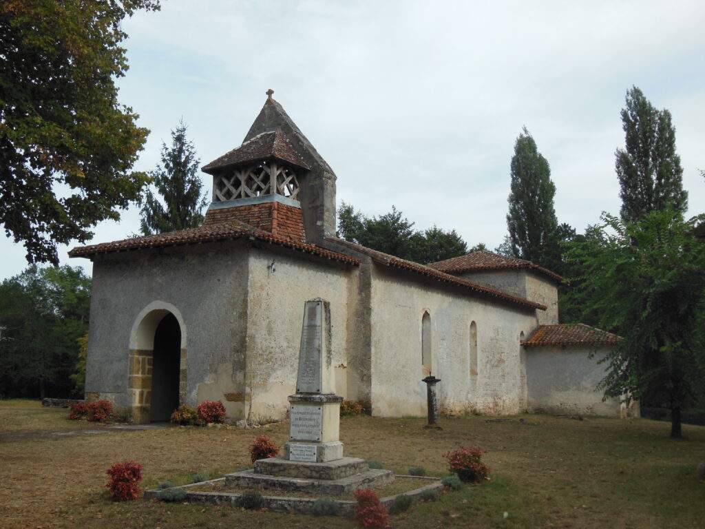 eglise de bourriot bergonce landes
