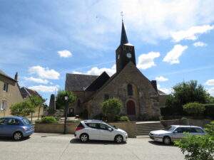 eglise de brains sur gee sarthe