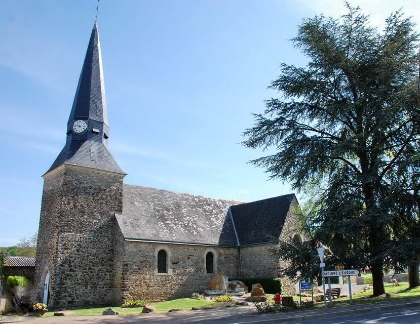 eglise de brette les pins sarthe