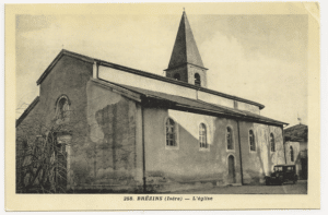 eglise de brezins isere