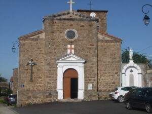 eglise de brossainc ardeche