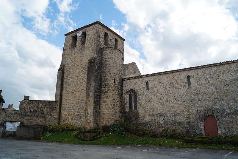 eglise de cezais vendee