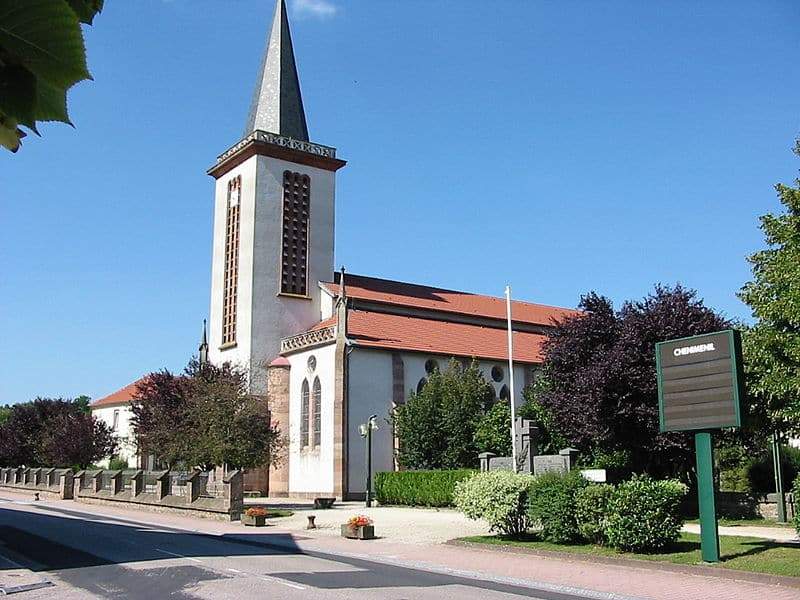 eglise de chenimenil vosges