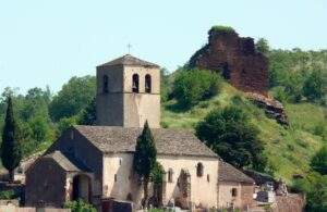 eglise de combret aveyron