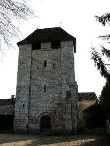 eglise de condat sur trincou dordogne