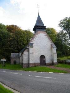 eglise de courcelles sous thoix somme