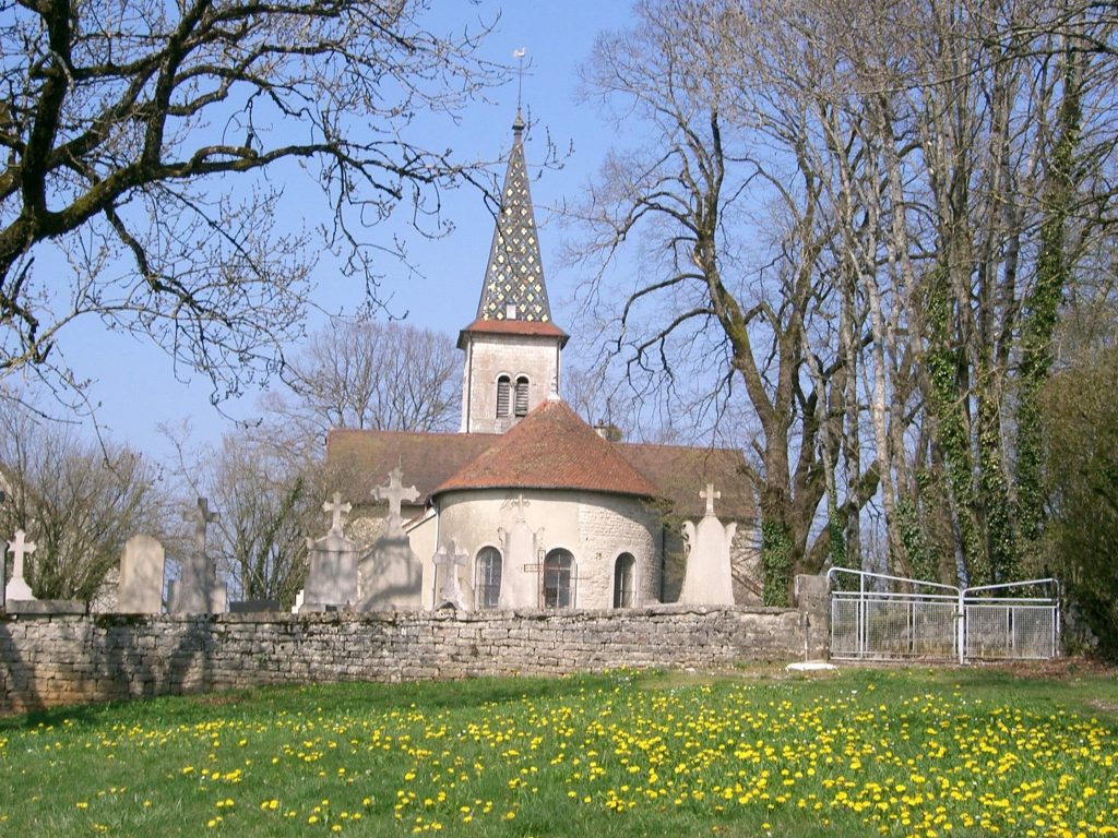 eglise de fay en montagne jura