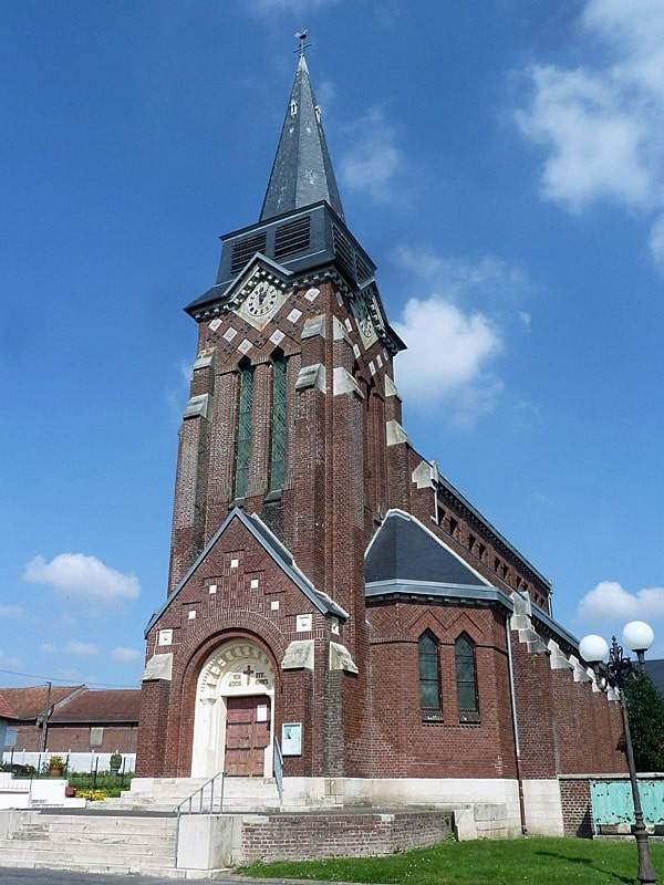 eglise de fricourt somme