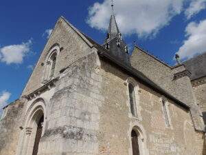 eglise de la bruere sur loir sarthe
