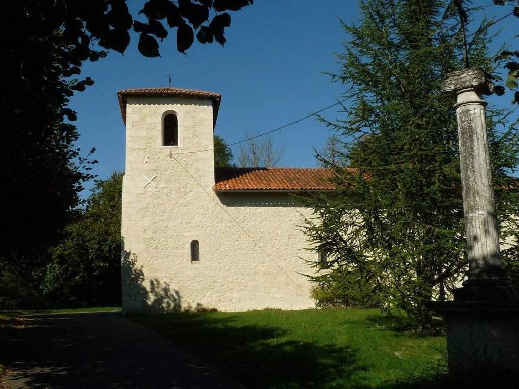 eglise de la chapelle gresignac dordogne