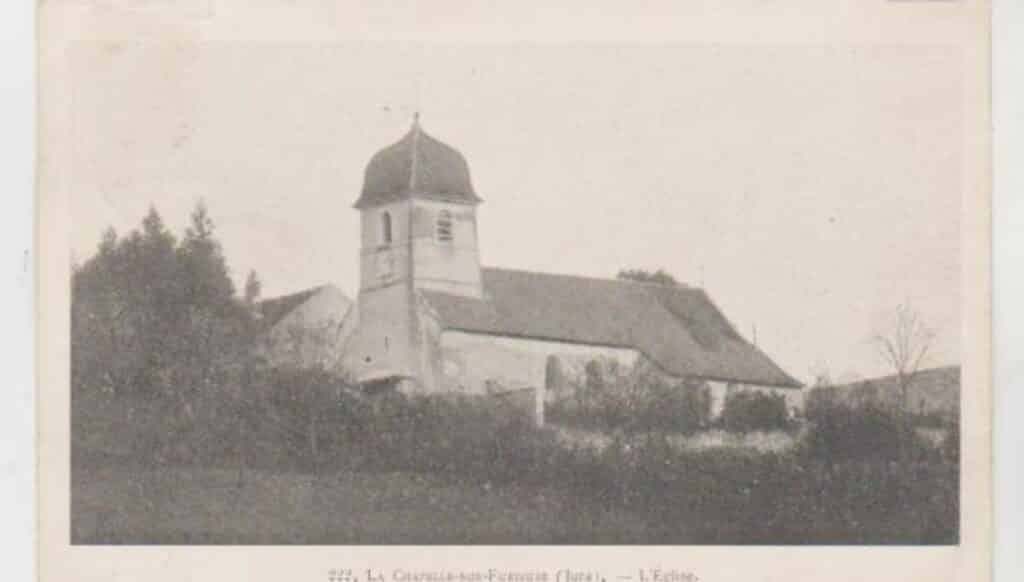 eglise de la chapelle sur furieuse jura