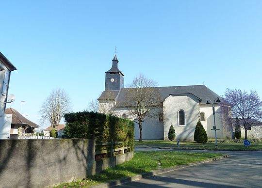 eglise de labatut figuieres pyrenees atlantiques