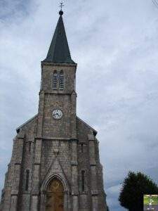 eglise de lac des rouges truites jura