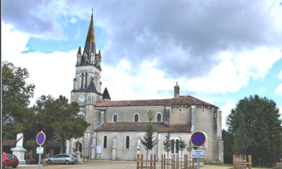 eglise de laluque landes