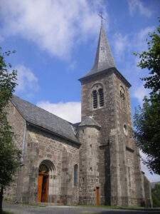 eglise de le claux cantal