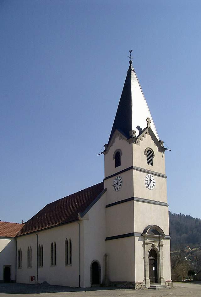 eglise de le menil vosges