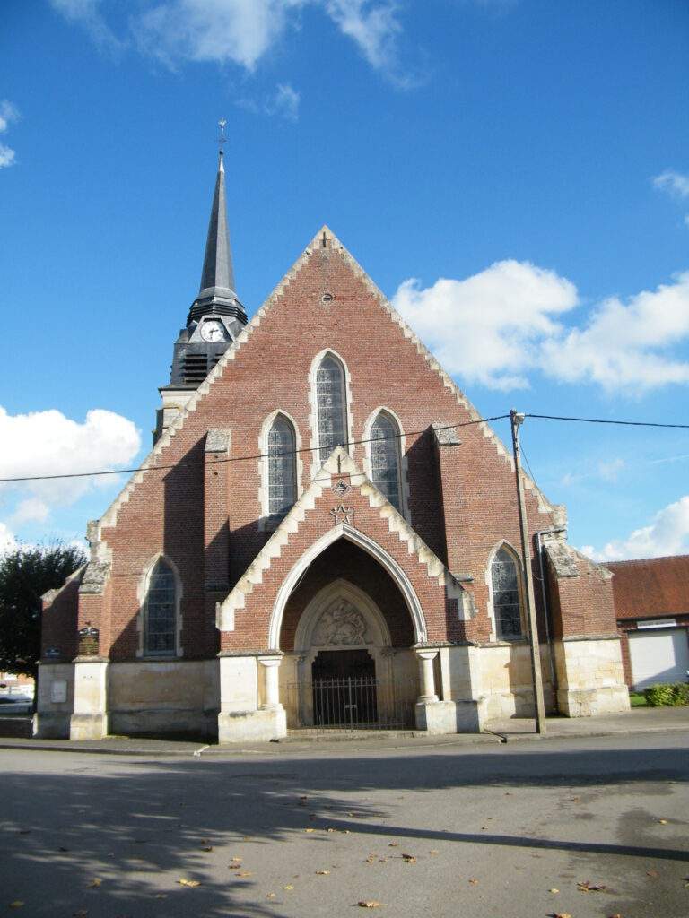 eglise de le plessier rozainvillers somme