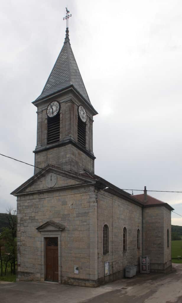 eglise de le vaudioux jura