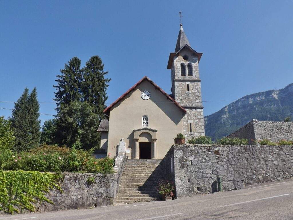eglise de lepin le lac savoie