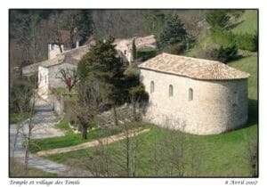 eglise de les tonils drome