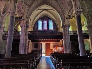 eglise de les touches eglise saint melaine loire atlantique