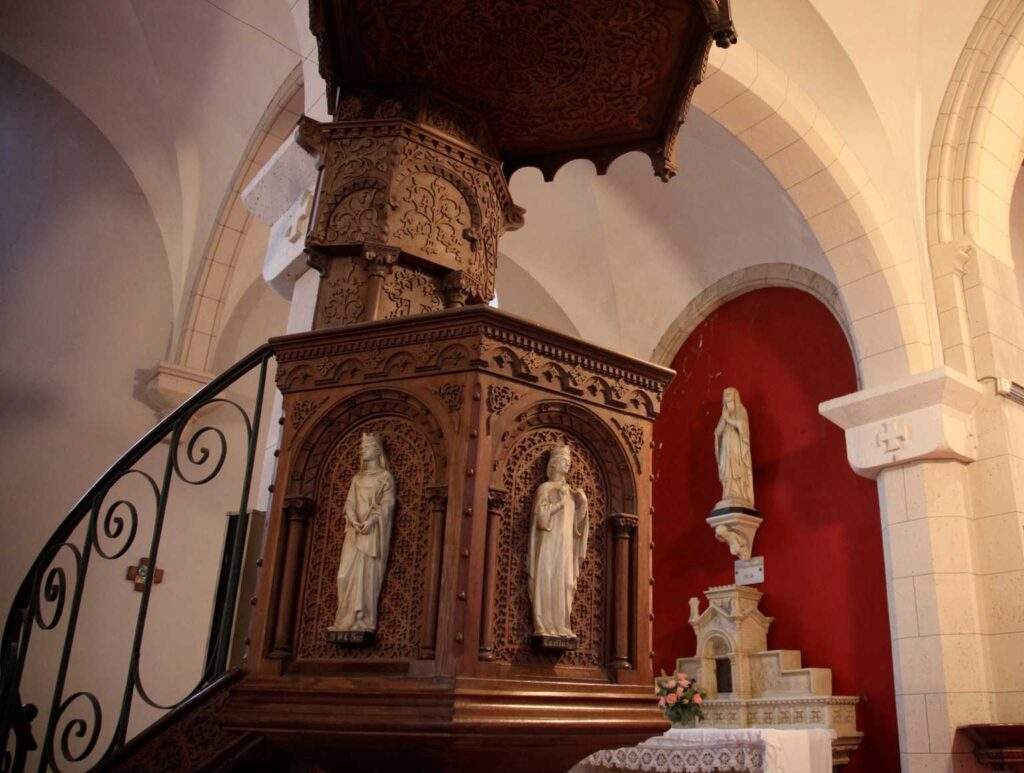 eglise de lourquen landes