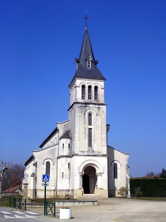 eglise de luglon landes