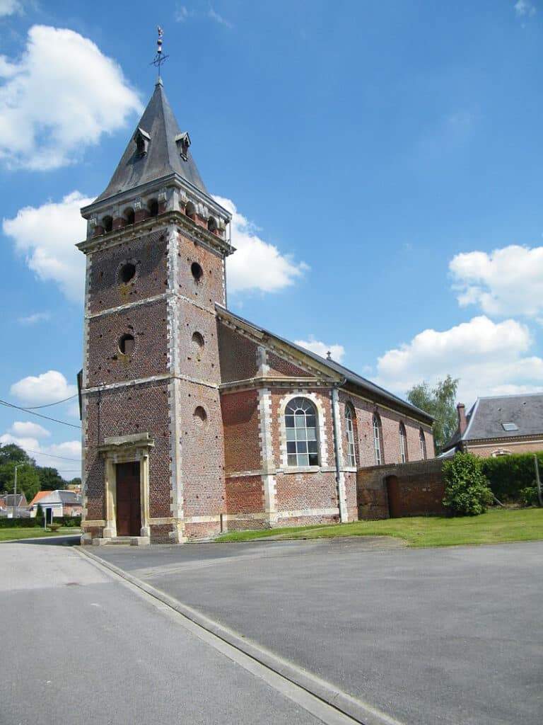 eglise de mericourt sur somme somme